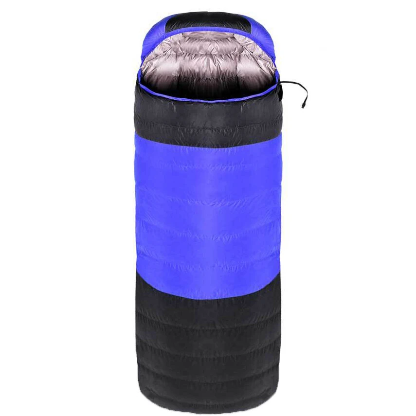 (image for) Camping Heated Sleeping Bag For Winter USB Charging 4 Heating Zones Heating Pads Portable 3 Temperature Adjustable Sleep Bag